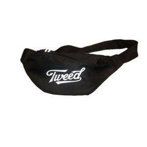 TWEED Canna Company Black White Print Fanny Pack Waist Bag Small Adjust Strap